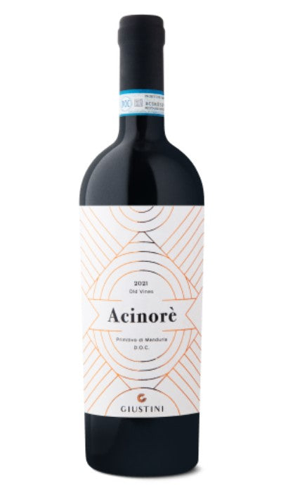 ACINORE Primitivo di Manduria DOP – Giustini - yvino