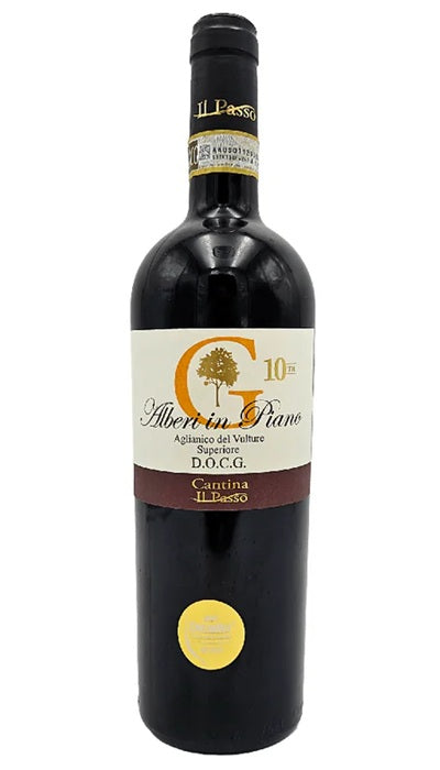 Alberi in Piano – Aglianico del Vulture Superiore DOCG – Cantina il Passo - yvino