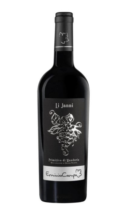 Li Janni - Primitivo di Manduria DOP - Erminio Campa - yvino