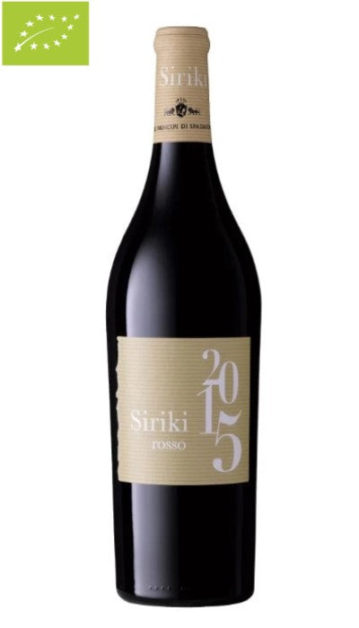 Siriki Rosso - Bio Syrah - Spadafora - yvino